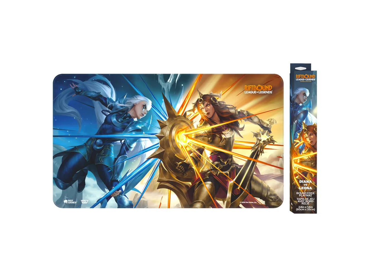 Riftbound Vendetta Diana vs Leona Playmat – League of Legends TCG