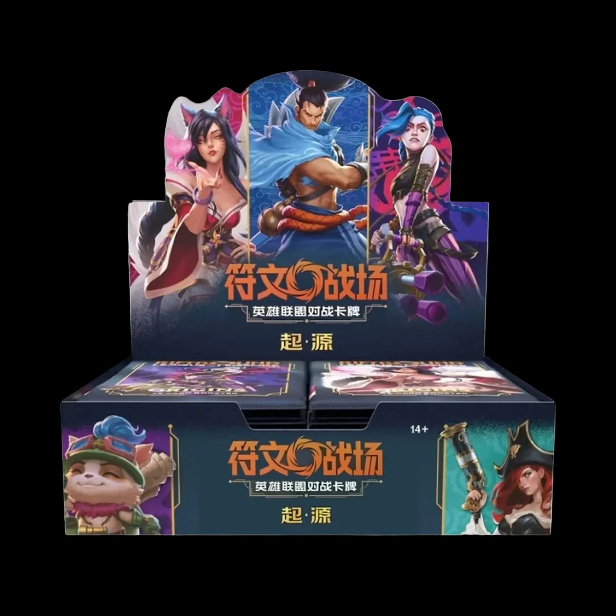Riftbound Origins Jumbo Booster Display (12 fourteen-card packs) – Simplified Chinese