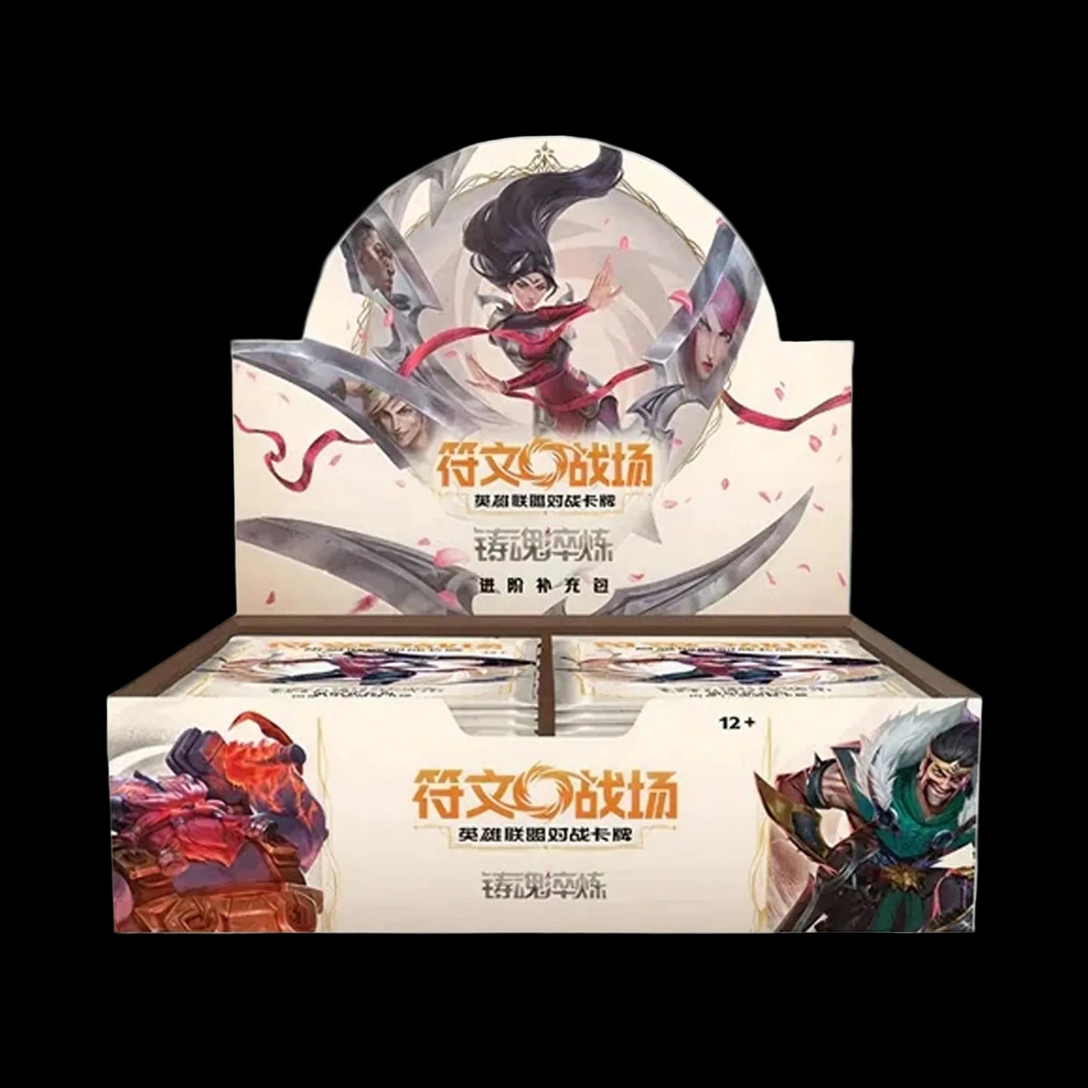 Riftbound Spiritforged Jumbo Booster Display (12 fourteen-card packs) – Simplified Chinese
